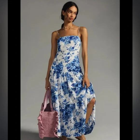 Anthropologie | Dresses | Anthropologie Dropped Waist Tiered Flouncy Maxi Dress | Poshmark Anthropologie | Dresses | Anthropologie Dropped Waist Tiered Flouncy Maxi Dress | Poshmark